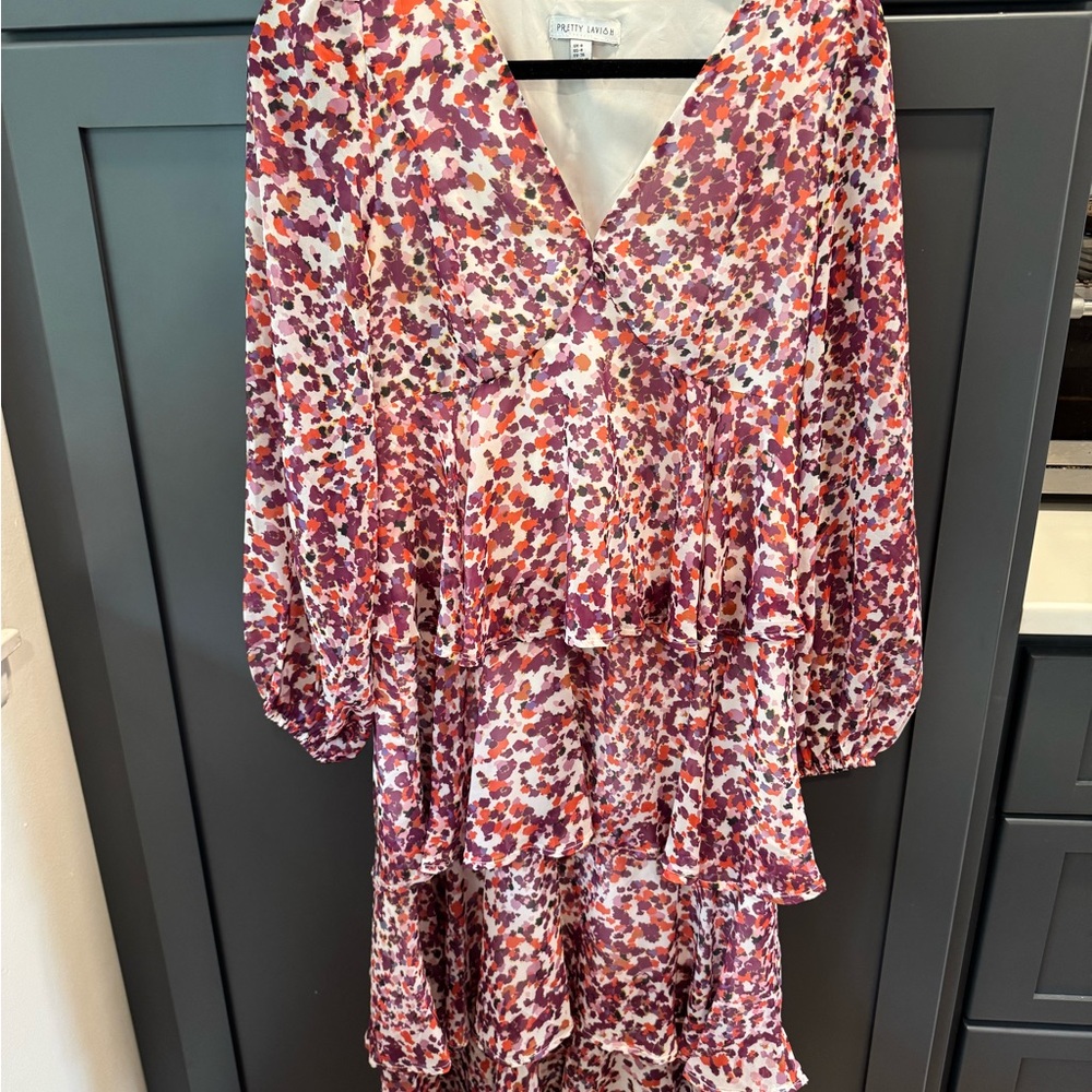 Pretty Little Thing Multicolor Tiered Dress